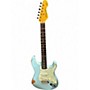Used Vintage V6MRLB DISTRESSED BLUE Solid Body Electric Guitar DISTRESSED BLUE