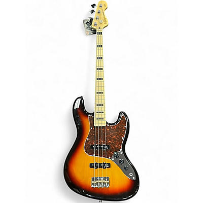 Used Vintage VJ74 2 Tone Sunburst Electric Bass Guitar