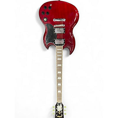 Used Vintage VS6 SG Cherry Solid Body Electric Guitar