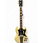 Used Vintage VS6GO Antique White Solid Body Electric Guitar Antique White