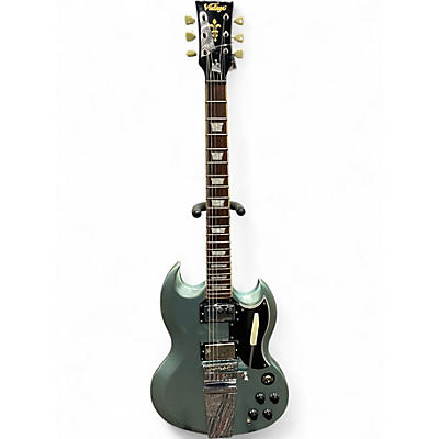 Used Vintage VS6V Blue Solid Body Electric Guitar