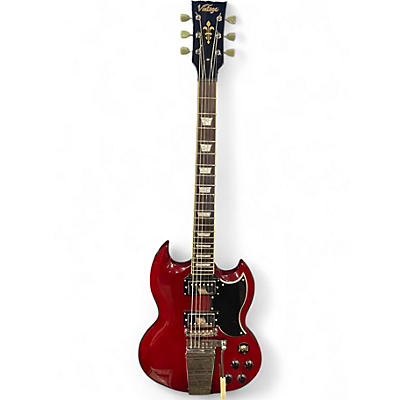 Used Vintage VS6VCR Cherry Solid Body Electric Guitar