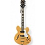 Used Vintage VSA500 Natural Hollow Body Electric Guitar Natural