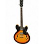 Used Vintage VSA500SB SUNBURST Hollow Body Electric Guitar SUNBURST