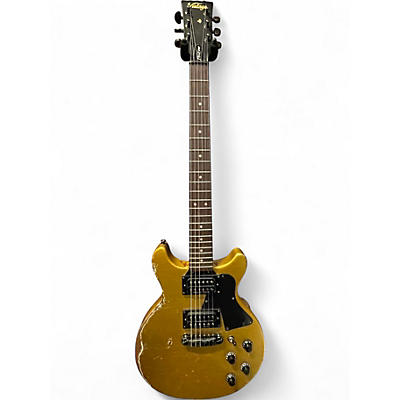 Used Vintage pro shop custom build aged gold Solid Body Electric Guitar