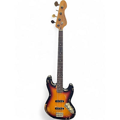 Used Vintage vj74 2 Color Sunburst Electric Bass Guitar