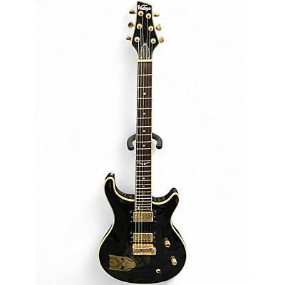 Used Vintage vrs100 Black Solid Body Electric Guitar