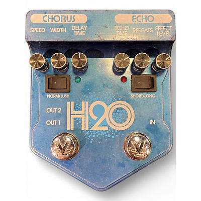 Used Visual Sound H2O Liquid Chorus Echo Effect Processor