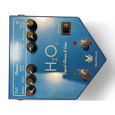 Used Visual Sound H2O Liquid Chorus Echo Effect Processor