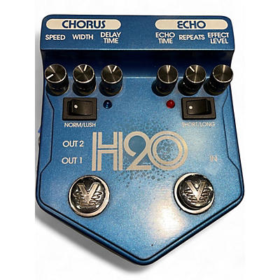 Used Visual Sound H2O Liquid Chorus Echo Effect Processor