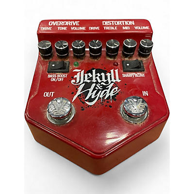 Used Visual Sound Jekyll and Hyde Overdrive Effect Pedal