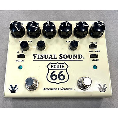 Visual Sound Used Visual Sound Route 66 V3 Overdrive And Compressor Effect Pedal