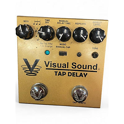 Used Visual Sound TAP DELAY Effect Pedal