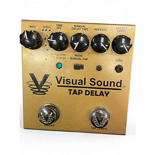 Used Visual Sound TAP DELAY Effect Pedal