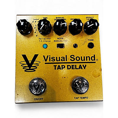 Used Visual Sound TAP DELAY Effect Pedal