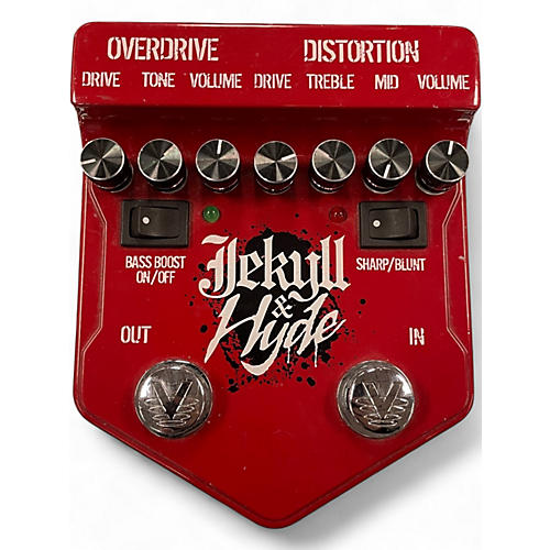 Used Visual Sound V2 JEKYLL AND HYDE Effect Pedal