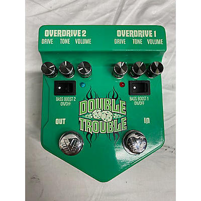 Visual Sound Used Visual Sound V2DT Double Trouble Dual Overdrive Effect Pedal