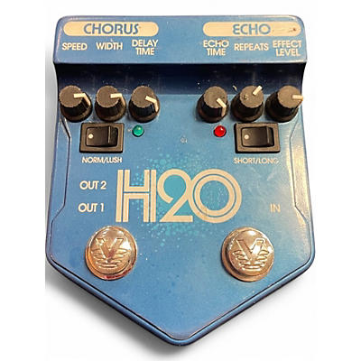 Used Visual Sound V2H2O V2 H2O Liquid Chorus Echo Effect Processor