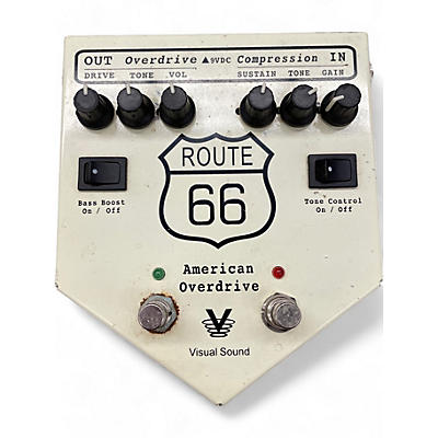 Visual Sound Used Visual Sound V2RT66 V2 Route 66 Overdrive Compressor Effect Processor