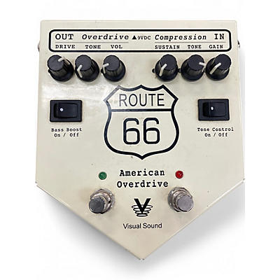 Used Visual Sound V2RT66 V2 Route 66 Overdrive Compressor Effect Processor