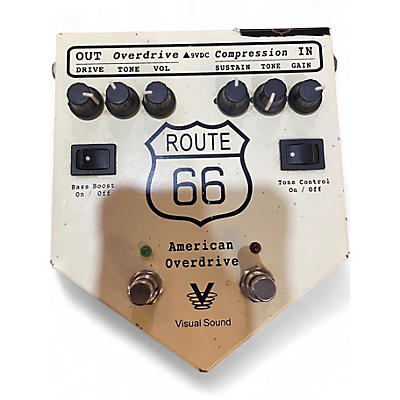 Used Visual Sound V2RT66 V2 Route 66 Overdrive Compressor Effect Processor