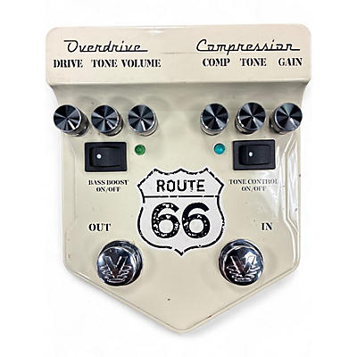 Used Visual Sound V2RT66 V2 Route 66 Overdrive Compressor Effect Processor