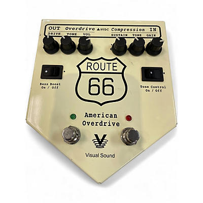 Used Visual Sound V2RT66 V2 Route 66 Overdrive Compressor Effect Processor