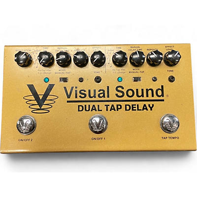 Used Visual Sound V3DTD Dual Tap Delay Effect Pedal