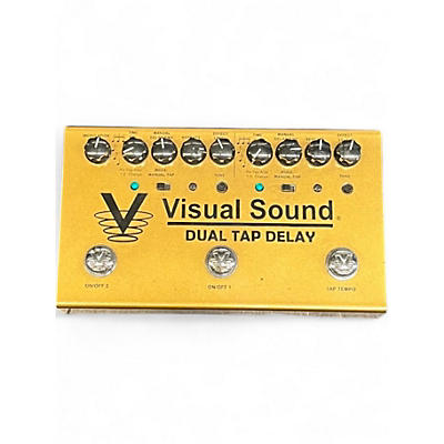 Used Visual Sound V3DTD Dual Tap Delay Effect Pedal