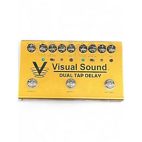 Used Visual Sound V3DTD Dual Tap Delay Effect Pedal