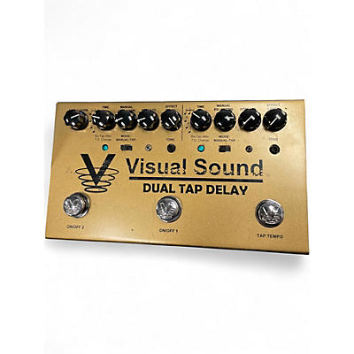 Used Visual Sound V3DTD Dual Tap Delay Effect Pedal