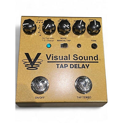 Used Visual Sound V3SD Single Tap Delay Effect Pedal