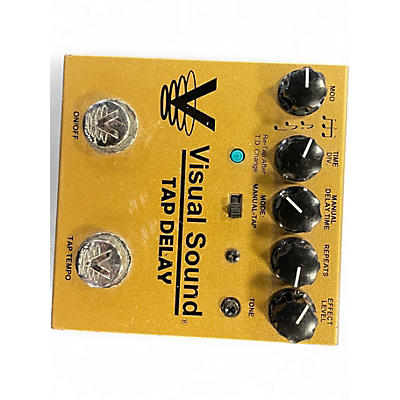 Used Visual Sound V3SD Single Tap Delay Effect Pedal