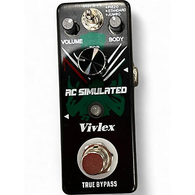 Used Vivlex AC SIMULATED ACOUSTIC SIMULATOR Pedal