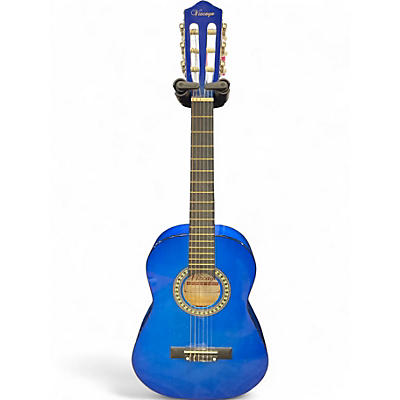 Used Vizcaya 3/4 CLASSICAL Blue Acoustic Guitar