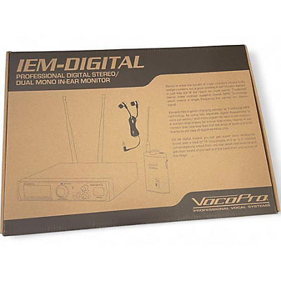 Used VocoPro IEM-Digital In Ear Wireless System