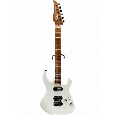 Used Vola OZ 24 RV SRM White Solid Body Electric Guitar