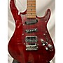 Used Vola Used Vola OZ TNC Trans Red Solid Body Electric Guitar Trans Red