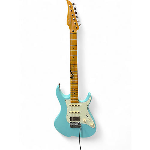 Used Vola OZ V3 MC Daphne Blue Solid Body Electric Guitar Daphne Blue