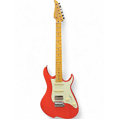 Used Vola Oz Fiesta Red Solid Body Electric Guitar