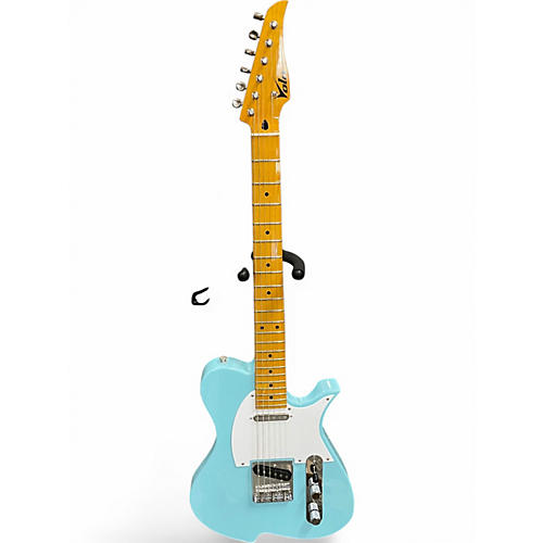 Used Vola Vasti V2 blue Solid Body Electric Guitar blue