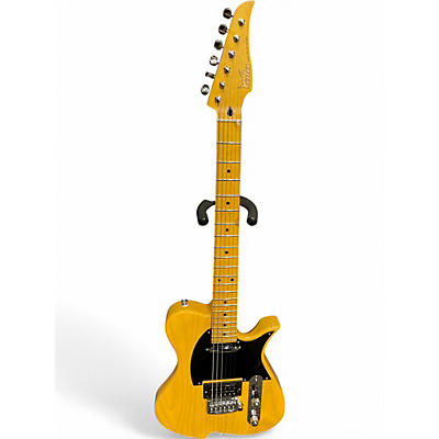 Used Vola Vasti v3 Yellow Solid Body Electric Guitar