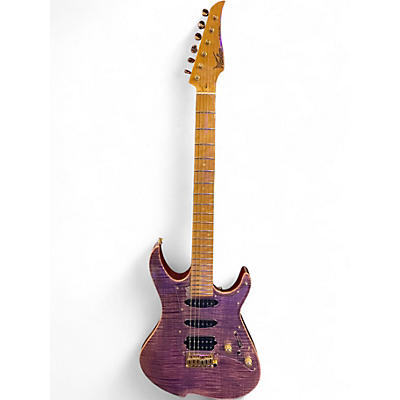 Used Vola ZENITH BBA Purple Solid Body Electric Guitar
