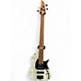 Used Vola vasti 5 Black and White Electric Bass Guitar Black and White