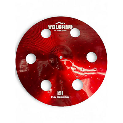 Used Volcano  16in 16 O-ZONE CRASH Cymbal