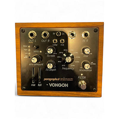 Used Vongon PARAGRAPHS II Effects Processor