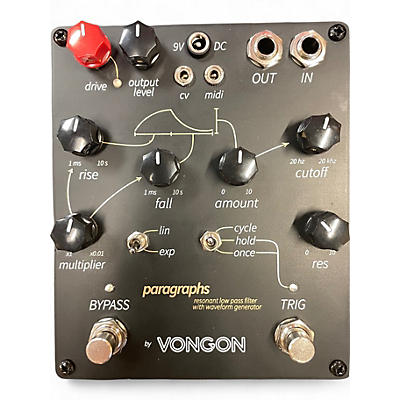 Used Vongon PARAGRAPHS Pedal