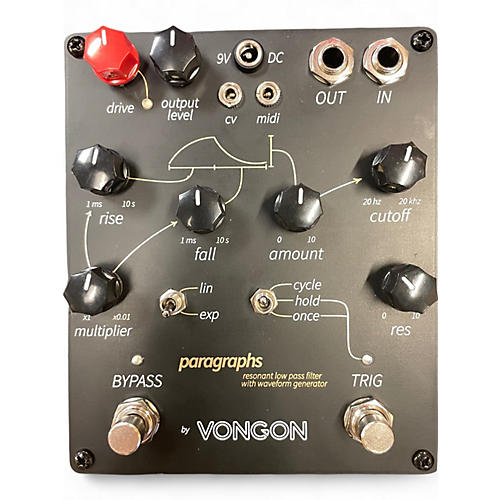 Used Vongon PARAGRAPHS Pedal