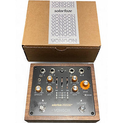 Used Vongon Solarfaze Saturation/Detune Effect Pedal