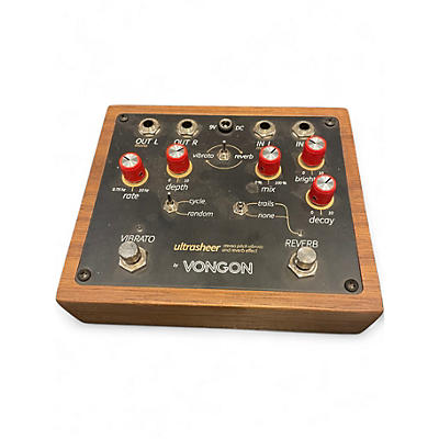 Used Vongon ULTRASHEER VIBRATO Effect Pedal